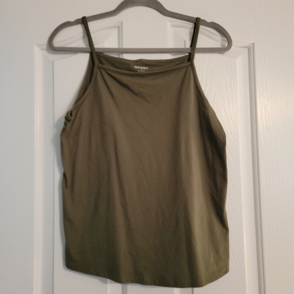 Old Navy Tops - Old Navy Olive Green Relaxed Strappy Tank